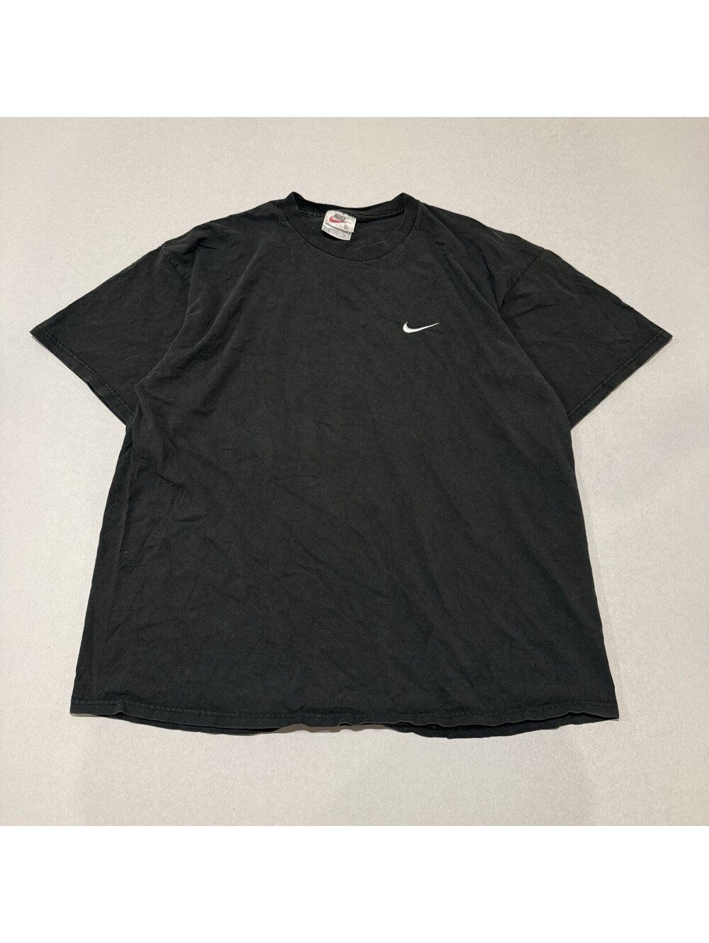 Vintage 90s Nike Red Tags Swoosh Shirt Size XL Made In USA Men’s